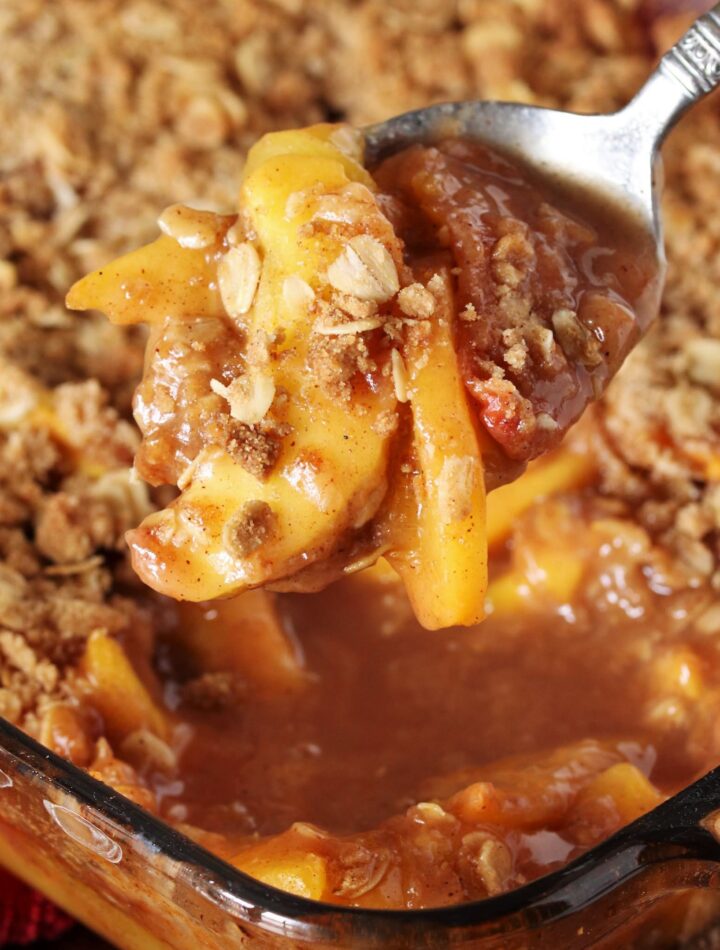 Fresh Peach Crisp Recipe