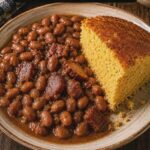 Cornbread and Beans Recipe ﻿