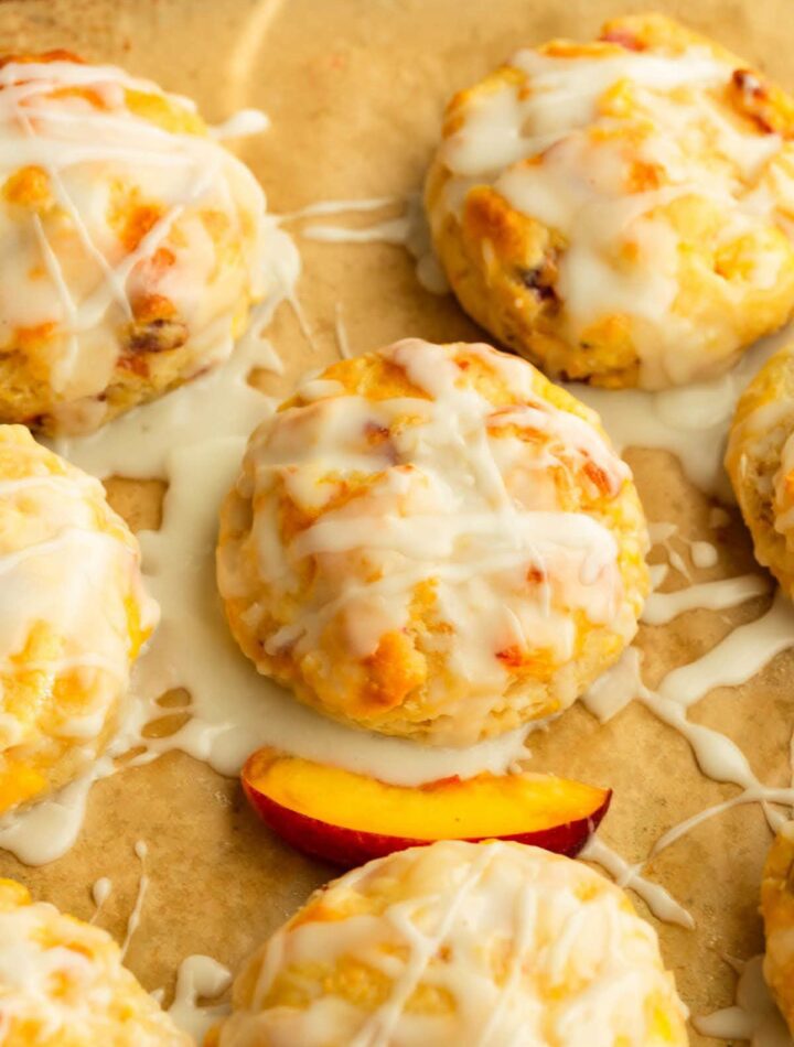 Peach Biscuits Recipe