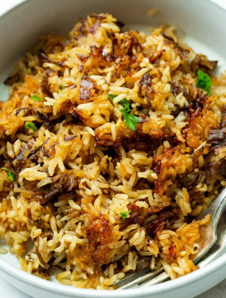 Stick of Butter Rice Recipe with Beef Broth