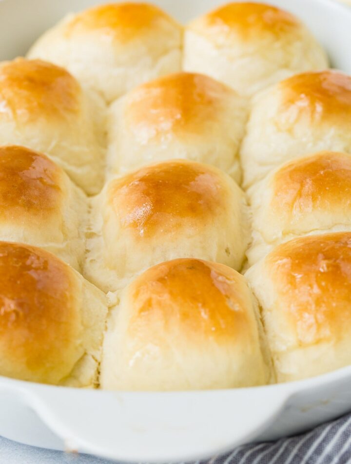 The Softest Homemade Dinner Rolls