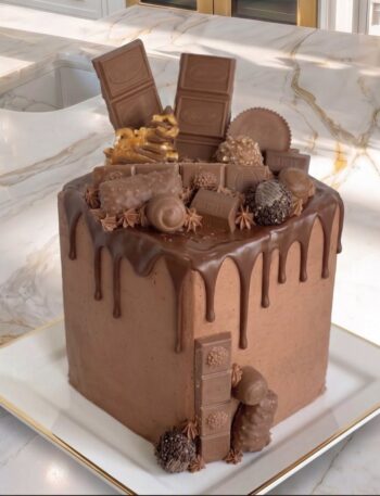 Ultimate Chocolate Overload Celebration Drip Cake Recipe