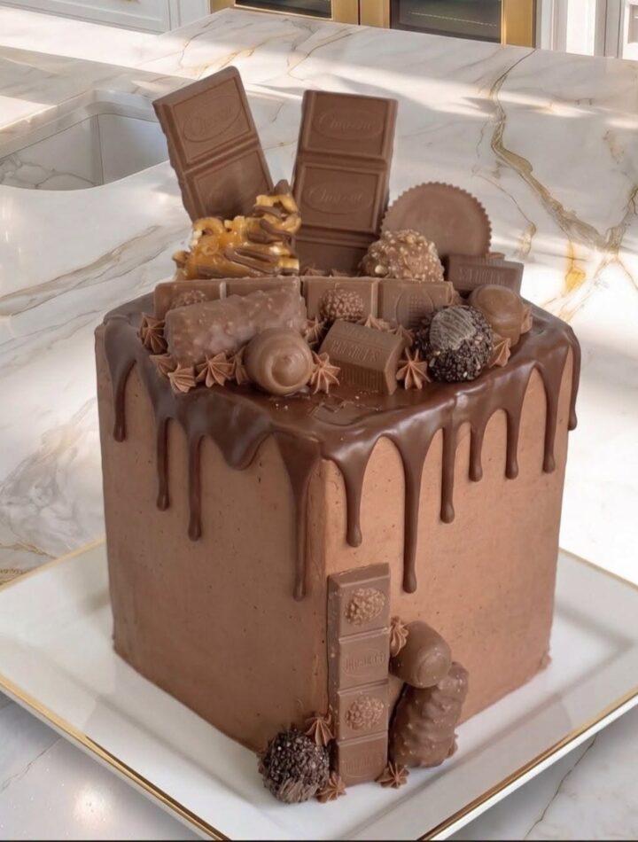 Ultimate Chocolate Overload Celebration Drip Cake Recipe